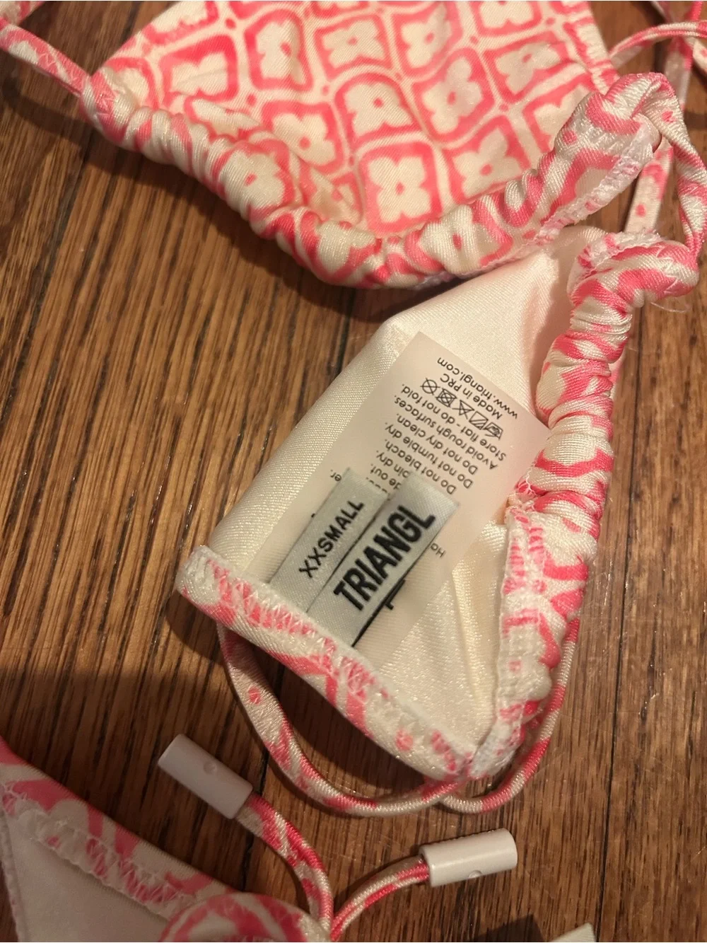 triangl swimwear triangle top